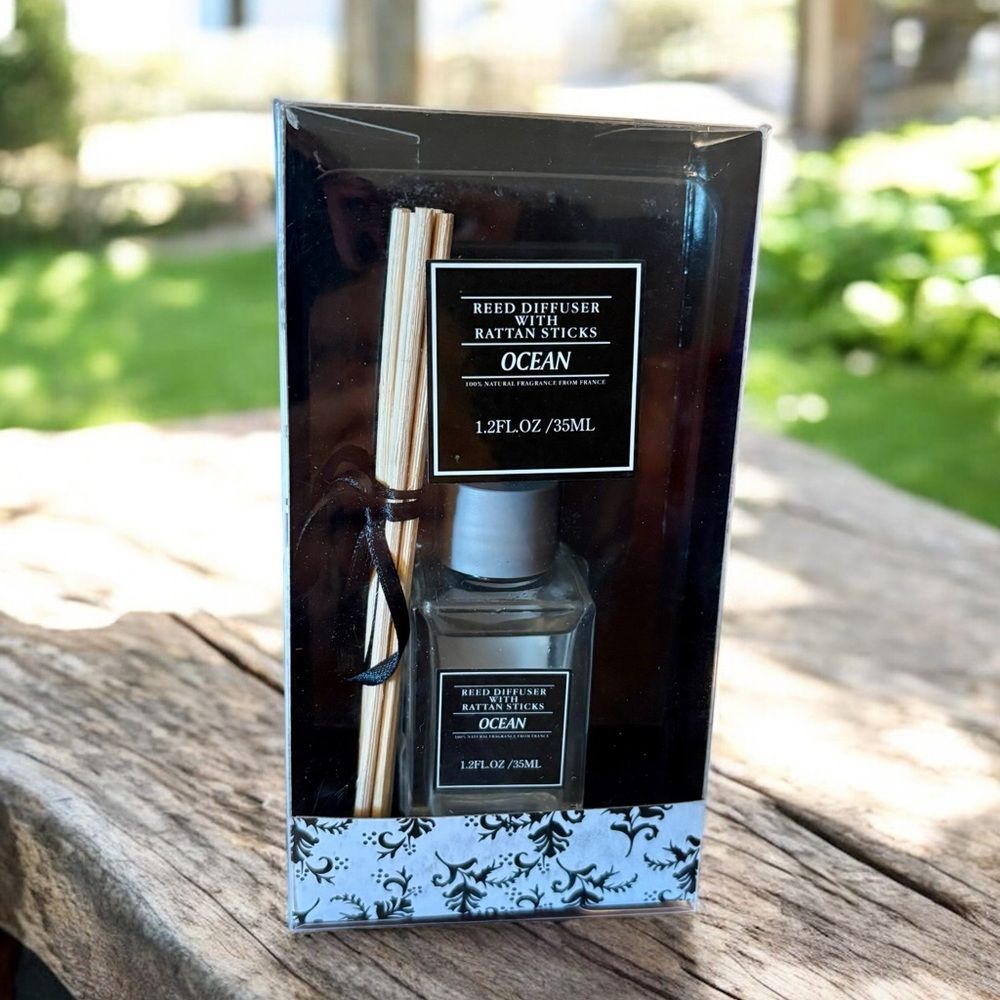 🛍️ Felicity Home Reed Diffuser With Rattan Sticks in Scent Ocean